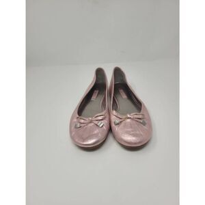ECCO Women's Goya Ballet Flat light pink leather womens size 37EU 6.5US